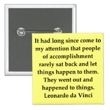 leonardo da vinci quote pins