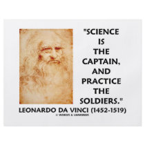 Leonardo da Vinci Science Captain Practice Soldier flyers