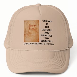 Leonardo da Vinci Science Captain Practice Soldier hat