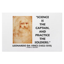 Leonardo da Vinci Science Captain Practice Soldier stationery