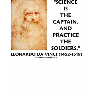 Leonardo da Vinci Science Captain Practice Soldier shirt