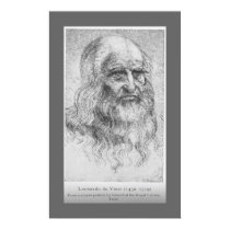 Leonardo Da Vinci - Self Portrait posters by TrevorStar Leonardo Da Vinci - Self Portrait posters