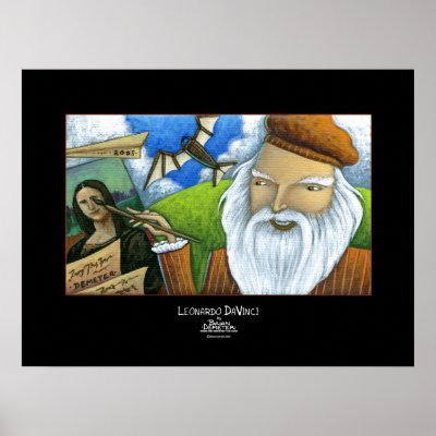 Leonardo daVinci Posters by BrianDemeter