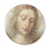 Leonardo DaVinci - The Christ magnets by MasterpieceArt Leonardo DaVinci - The Christ magnets