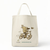 Leonardo - Organic Grocery Tote bags by jimcapo Leonardo - Organic Grocery Tote bags
