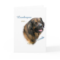 Leonberger Best Friend 2 Card