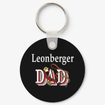 Leonberger DAD Keychain