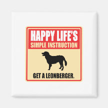 Leonberger Fridge Magnets