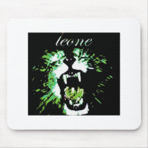 Leone Mouse Pad mousepads by jhernandezviva Leone Mouse Pad mousepads