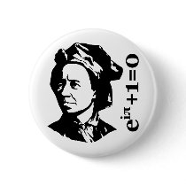 Leonhard Euler Pinback Button