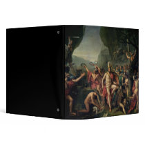 Leonidas at Thermopylae, 480 BC, 1814 Vinyl Binder