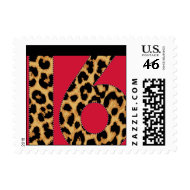 Leopard 16 stamp