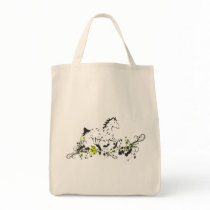 Leopard Appaloosa with Floral Print bags