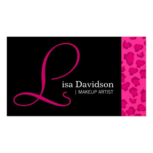 Leopard Appointment Cards Business Cards