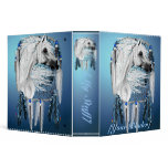 Leopard Appy and Dreamcatcher Vinyl Binder