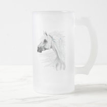 Leopard Appy and White Feathers Mug mugs