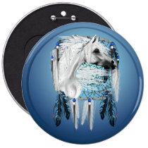 Leopard Appy Dream Catcher Button buttons