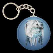 Leopard Appy Dream Catcher Keychain keychains