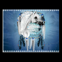 Leopard Appy Dream Catcher Postcard postcards