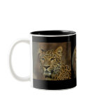 leopard art mugs