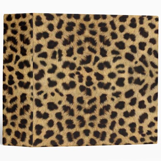 Leopard Binder