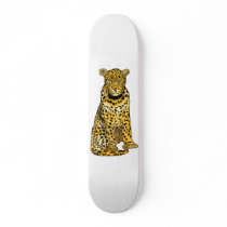 Leopard Board skateboards by Eish_Studio Leopard Board skateboards