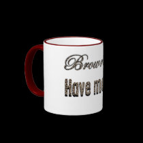 Leopard Brown Girls Fun Mug mugs