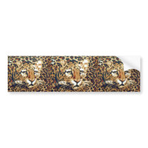Leopard Bumper Sticker