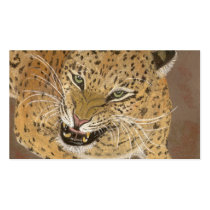 LEOPARD business cards by dawnmcininch LEOPARD business cards