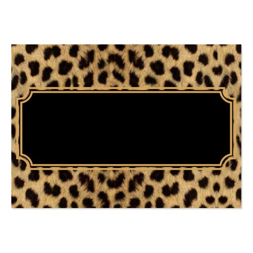Leopard Business Card (front side)