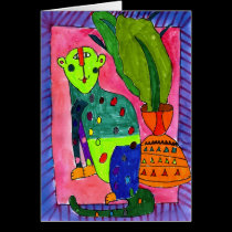 Leopard by Jullien Jollon, Age 12 cards