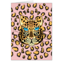 Leopard cards by totallypainted Leopard cards