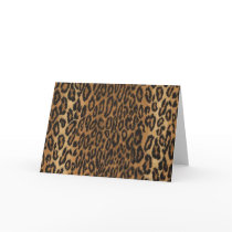 Leopard Card by Awkwardbaby Leopard Card