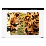 Leopard Cat Abstract Laptop Decals