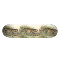 Leopard-Cat (Javan Variety) Felis javanensis Skate Board Decks