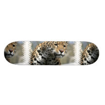 Leopard Cat Skateboard