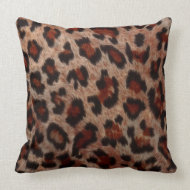 Leopard Cheetah Big Cat Pillow throwpillow