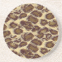 Leopard coasters