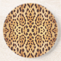 leopard, coaster, cute, girly, elegant, classic, skin, wild, covers, animal, unique, fashion, popular, cool, funky, fur, fashionata, trend, styl, Coaster with custom graphic design
