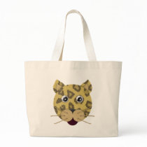 Leopard Face bags by naturetees Leopard Face bags