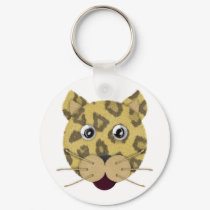 Leopard Face keychains