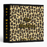 Leopard Fur Print Photo Album Binders