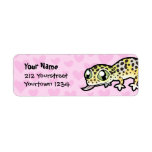 Leopard Gecko Love Return Address Label