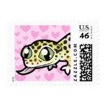 Leopard Gecko Love Postage Stamp