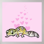 Leopard Gecko Love posters