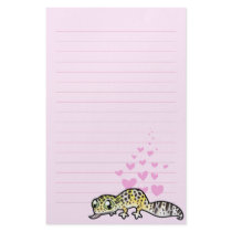 Leopard Gecko Love Custom Stationery