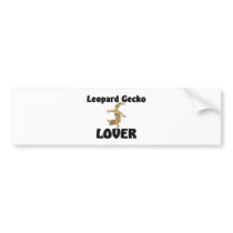 Leopard Gecko Lover bumper stickers by AnimalShirts Leopard Gecko Lover bumper stickers
