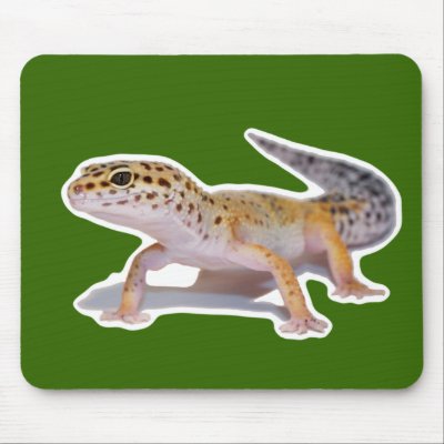 Leopard Gecko Mouse Pad by BBiggs