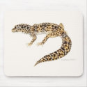 Leopard Gecko Mousepad by twopurringcats Leopard Gecko Mousepad