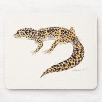 Leopard Gecko Mousepad by twopurringcats Leopard Gecko Mousepad